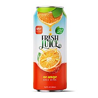 fruit Orange Juice Enrich Vitamin C In 320ml Can