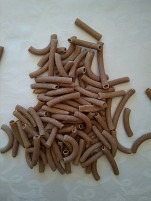 Rigatoni ,whole grain dicoccum flour pasta